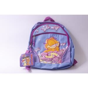 Garfield, Backpack, Blue, Fast Forward, Children Vintage Fashion ~ 250826-WH 511